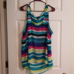 Multicolored top